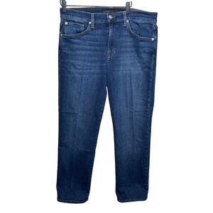 Joe's Jeans Brixton Blue Kinetic Straight Narrow Cut Med Wash Denim Jeans Men 34